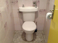 WiCi Concept wassersparende Waschbecken für Gäste WC - Herr C (Frankreich - 69)